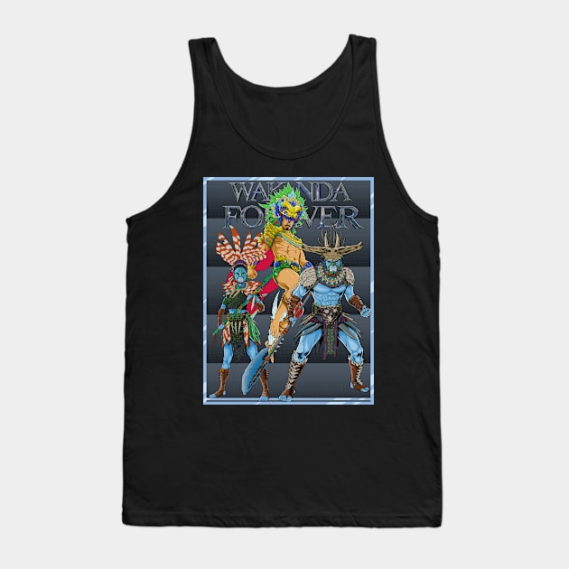 namor Tank Top by super villain